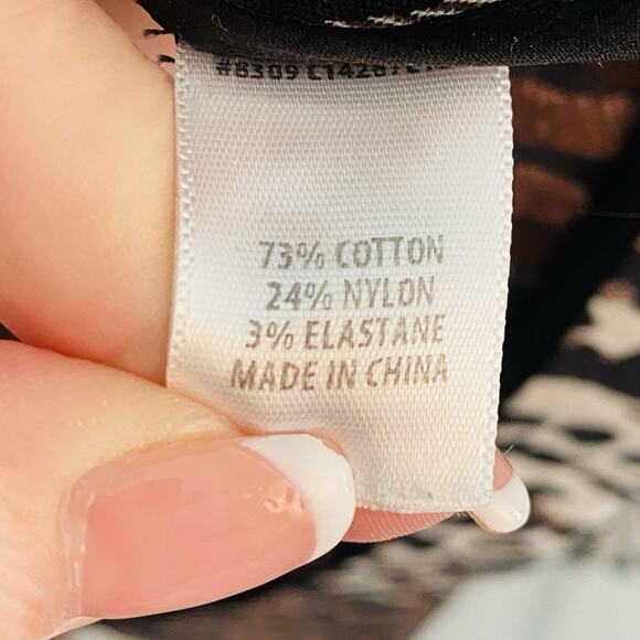 St. John Jacket Size 12 Zebra Print One Button Pockets Blazer Black White Brown - Picture 3 of 5